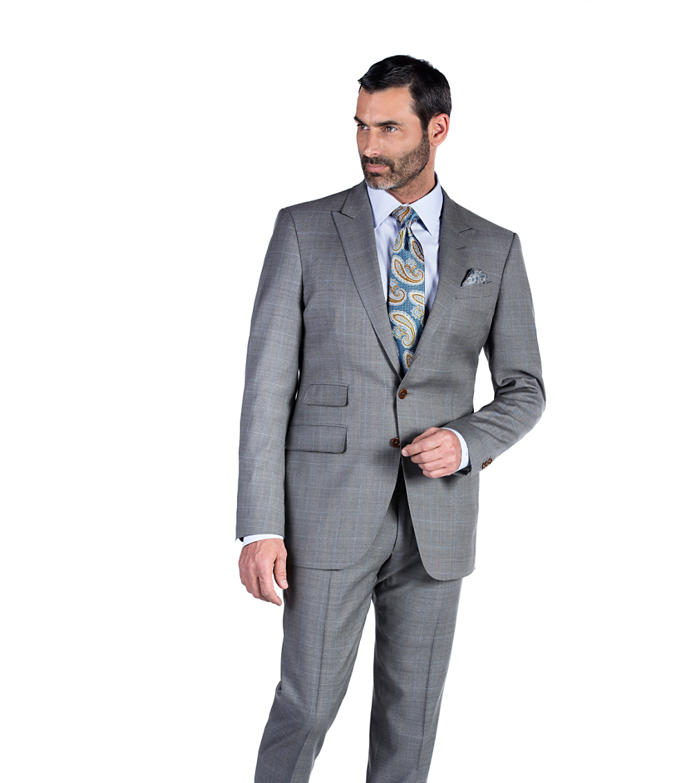 Bespoke Suit Jacket Hand-Stitched Details and Canvas