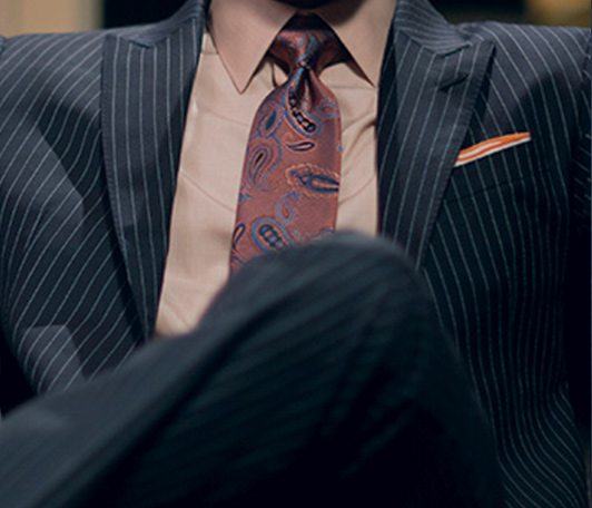 Executive Full Canvas Bespoke Suit for Men
